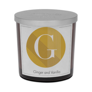 Pernici ginger vanilla big scented candle