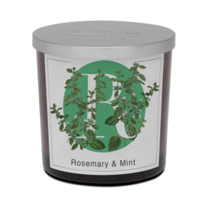 Pernici rosemary mint big scented candle