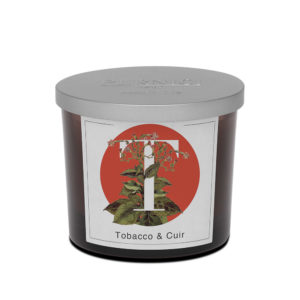 Pernici tobacco cuir scented candle