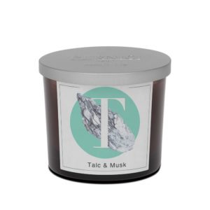 Pernici talc musk scented candle