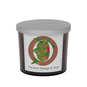 Pernici tarocco narancs és goji illatgyertya