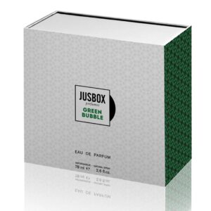 Jusbox Perfumes Green Bubble box
